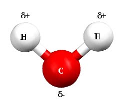 Resultado de imagen de estructura del átomo de agua